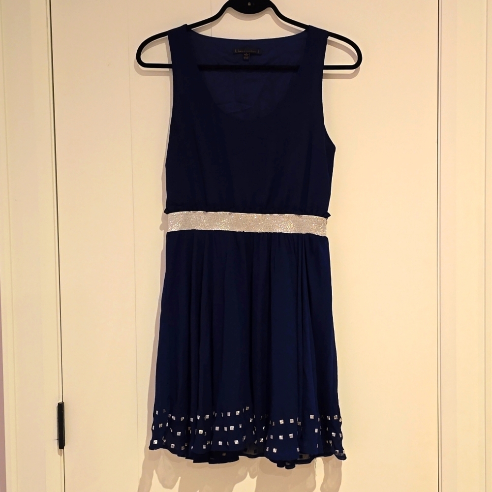 Lucca Couture Royal Blue Cocktail Dress Size S